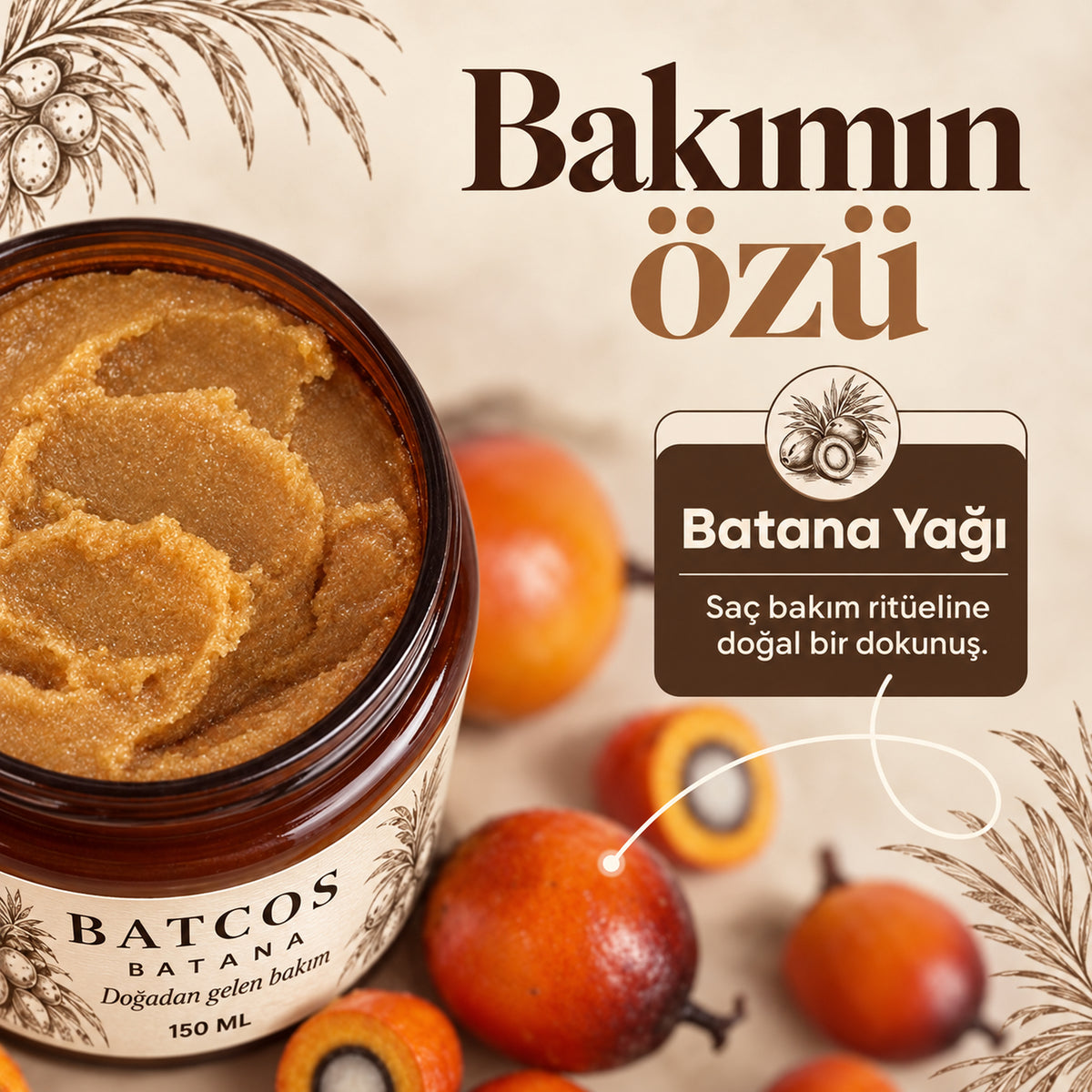 BATCOS BATANA SAÇ KREMİ
