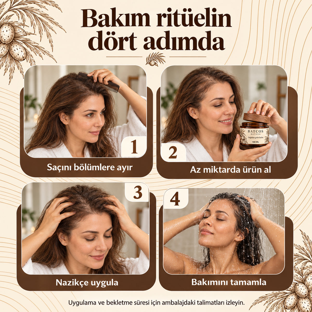 BATCOS BATANA SAÇ KREMİ