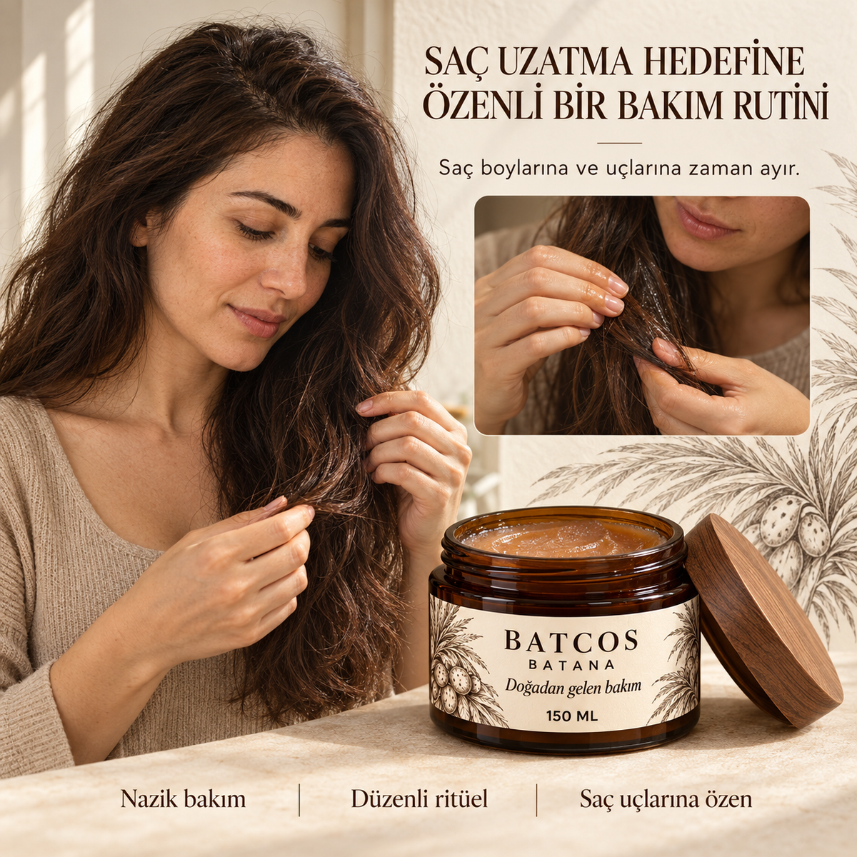 BATCOS BATANA SAÇ KREMİ